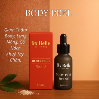 BODY PEEL retinol giúp làm sáng, giảm thâm mông, nách, bikini, đầu gối, khuỷu tay, Giúp loại bỏ tế bào chết bên ngoài