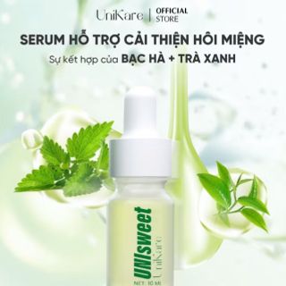 UNISweet - Serum cải thiện mùi hôi miệng, hỗ trợ thơm mát hơi thở, làm sạch khoang miệng - UniKare 10m