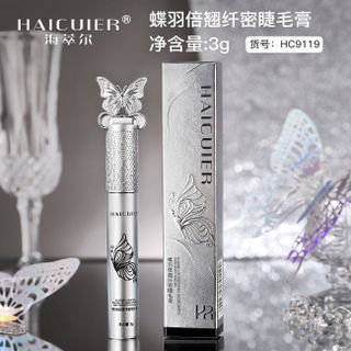 Mascara HAICUIER Cánh Bướm 3g – Làm Dày, Cong & Dài Mi Tự Nhiên, Không Lem Trôi