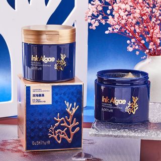 Mặt Nạ Rong Biển GuShiyuta Ink Algae 120g – Làm Sạch Sâu, Se Khít Lỗ Chân Lông, Thanh Lọc Da