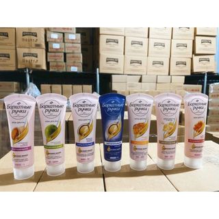 Kem tay Silky Hands nuôi dưỡng khắc phục làn da khô, thô ráp của Nga Tuýp 80ml