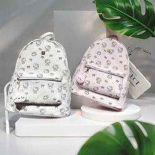 BALÔ DA PU KITTY – TẶNG KÈM THỎ BÔNG CỰC XINH W728 - WINNIE HOUSE
