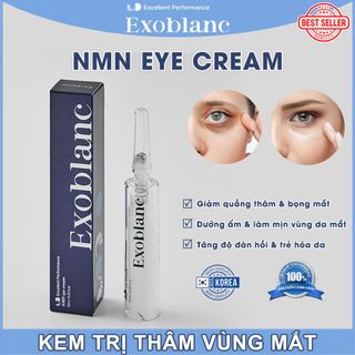 Exoblanc NMN Eye Cream – Xóa Quầng Thâm, Giảm Bọng Mắt, Ngừa Lão Hóa Vùng Mắt