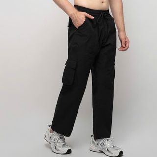 Quần dài suông túi hộp form unisex