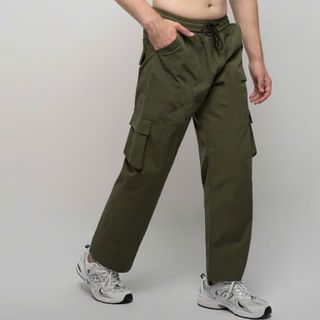 Quần dài suông túi hộp form unisex