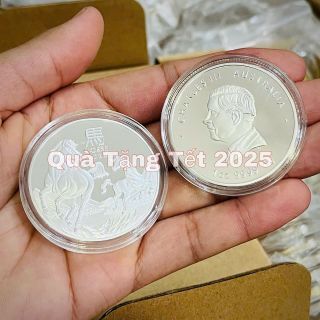 Sỉ Cặp Xu Ngựa Úc Mạ Vàng Bạc Lưu Niệm Lì Xì Tết 2026 Không Túi