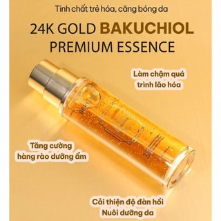 Tinh chất vàng chống lão hóa Bergamo 24K Gold Bakuchiol Premium 120ml