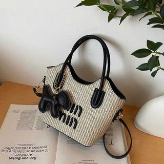 TÚI NỮ MINI  – PHỐI VẢI ĐAN PHÁ CÁCH, XINH HẾT NẤC W734 - WINNIE HOUSE