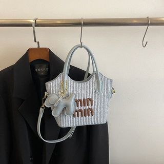 TÚI NỮ MINI  – PHỐI VẢI ĐAN PHÁ CÁCH, XINH HẾT NẤC W734 - WINNIE HOUSE