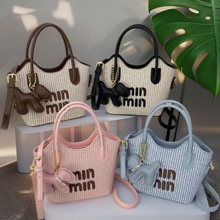 TÚI NỮ MINI  – PHỐI VẢI ĐAN PHÁ CÁCH, XINH HẾT NẤC W734 - WINNIE HOUSE
