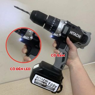 MÁY KHOAN PIN 199V HITACHI 13 LY