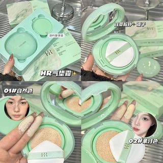 Phấn Nước HAICUIER HR Cushion – Che Khuyết Điểm, Dưỡng Ẩm, Tông Tự Nhiên & Ngà Trắng (Kèm Lõi Thay)