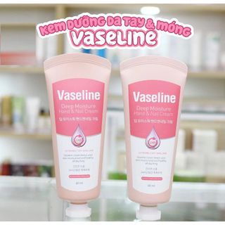 Kem Dưỡng Da Tay Và Móng Vaseline Deep Moisture Hand & Nail Cream 60ml