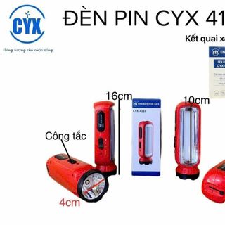 ĐÈN PIN SẠC 2 CHẾ ĐỘ SIÊU SÁNG CYX 4110