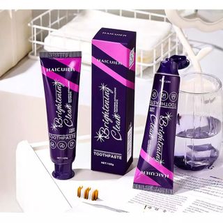 Kem Đánh Răng HAICUIER Brightening Clear 100g – Làm Trắng Răng, Sạch Khuẩn, Thơm Miệng