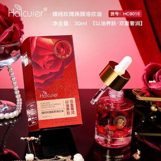 Tinh Dầu Halcuier Hoa Hồng Nguyên Chất 30ml – Dưỡng Ẩm, Làm Sáng Da & Giảm Nếp Nhăn