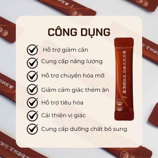 Cafe gc Dr Michela HÀN QUỐC hộp 60 gói