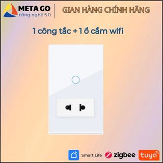Công tắc wifi thông minh kèm ổ cắm