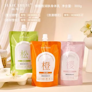Sữa Dưỡng Thể HAICUIER Niacinamide 300g – Dưỡng Ẩm Trắng Da Hương Cam Ngọt Mùa Hè, Anh Đào, Tuyết Tùng