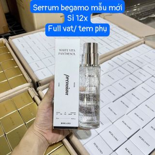 Tinh Chất Dưỡng Trắng Bergamo White Vita Panthenol Premium 120ml