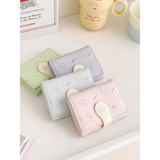 Ví gấp 3 khuy mèo kitten
