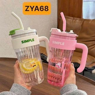 Cốc bình nhựa ZYA68 BÌnh nước Học Sinh 920ml HHTP (THÙNG 50C)