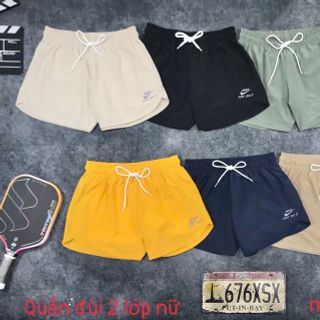 Quần đùi 2 lớp nữ Just do it Tuyển Sỉ Toàn Quốc