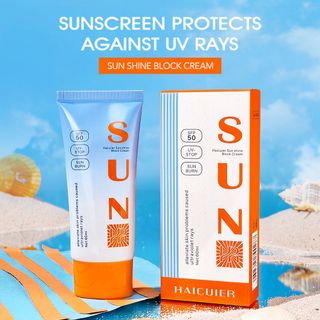 Kem Chống Nắng HAICUIER SPF50 60ml – Bảo Vệ Da Trước Tia UV, Ngăn Ngừa Cháy Nắng Sạm Da