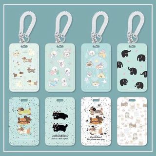 Dây đeo thẻ lò xo Black Cat