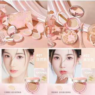 Phấn Nước Halcuier Edelweiss BB Cushion – Che Phủ Hoàn Hảo, Dưỡng Ẩm & Trang Điểm Tự Nhiên