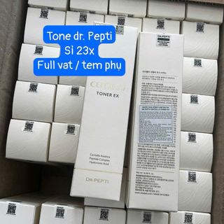 Toner Dr.Pepti căng bóng, dưỡng ẩm, phục hồi da Centella Toner EX