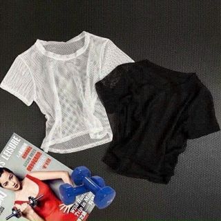 Áo lưới croptop số lượng lớn