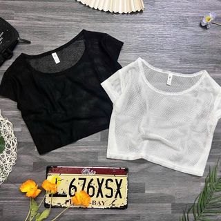 Áo lưới croptop số lượng lớn