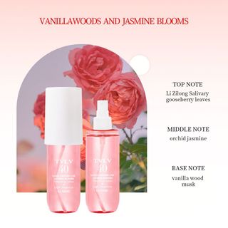Nước Hoa Xịt Thơm Cơ Thể TVLV 80ml, Fragrance Spray Thơm Lâu Nhẹ Nhàng, Nhiều Mùi Hương Tươi Mát