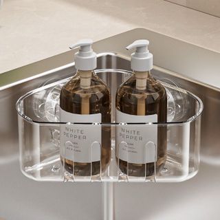 Kệ Bồn Rửa Chén Tam Giác - clip