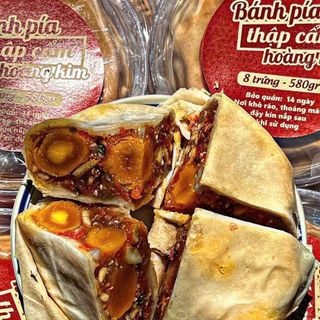 BÁNH PÍA THẬP CẨM HOÀNG KIM, 600GR – 8 TRỨNG THƯỢNG HẠNG - WINNIE HOUSE
