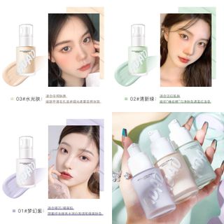 Kem Lót Trang Điểm ADAD Hiệu Chỉnh Màu Da 30g – 3 Tone Tím, Xanh, Be, Che Khuyết Điểm, Giữ Nền Lâu Trôi