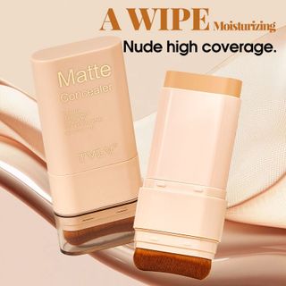 Kem Che Khuyết Điểm TVLV Matte Concealer Stick – Kèm Cọ Tán, Đa Tông Màu, Che Nếp Nhăn & Lỗ Chân Lông, Lâu Trôi