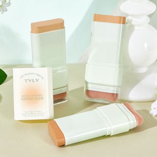 TVLV Kem nền che khuyết điểm dạng thỏi kèm cọ – 6 tone màu, che phủ tự nhiên, lâu trôi, dễ tán mịn