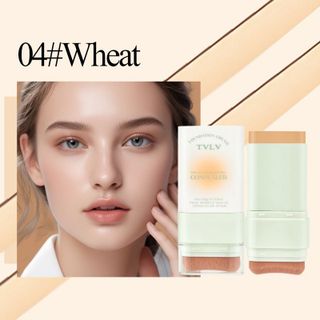 TVLV Kem nền che khuyết điểm dạng thỏi kèm cọ – 6 tone màu, che phủ tự nhiên, lâu trôi, dễ tán mịn