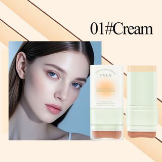 TVLV Kem nền che khuyết điểm dạng thỏi kèm cọ – 6 tone màu, che phủ tự nhiên, lâu trôi, dễ tán mịn