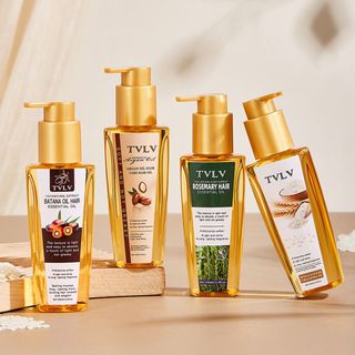 Dầu dưỡng tóc TVLV 100ml – Batana, Argan, Rosemary, Gạo | Dưỡng ẩm, giảm xơ rối, phục hồi tóc hư tổn