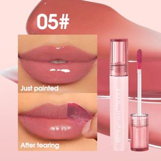 Son Bóng TVLV Tear Lip Gloss – 6 Màu Hot Trend, Lên Màu Tự Nhiên, Dưỡng Ẩm, Bóng Môi Lâu Trôi