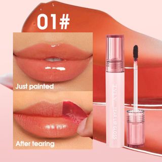 Son Bóng TVLV Tear Lip Gloss – 6 Màu Hot Trend, Lên Màu Tự Nhiên, Dưỡng Ẩm, Bóng Môi Lâu Trôi