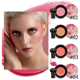 TVLV Air Cushion Blusher – Phấn má hồng dạng cushion 4 tone màu, mịn nhẹ, dễ tán, lâu trôi