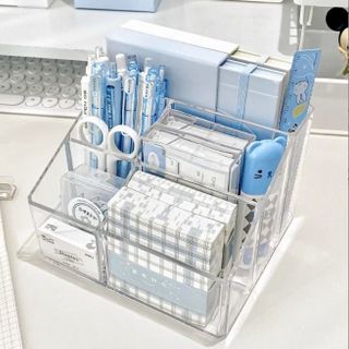 Kệ Để Bàn 5 Ngăn Trong Suốt - clip