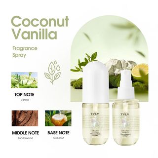 Nước Hoa Mini TVLV Fragrance Spray 50ml – 4 Mùi Hương Trái Cây & Thảo Mộc Tự Nhiên, Lưu Hương Lâu