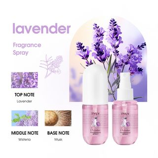 Nước Hoa Mini TVLV Fragrance Spray 50ml – 4 Mùi Hương Trái Cây & Thảo Mộc Tự Nhiên, Lưu Hương Lâu