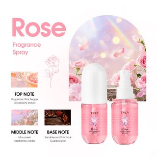 Nước Hoa Mini TVLV Fragrance Spray 50ml – 4 Mùi Hương Trái Cây & Thảo Mộc Tự Nhiên, Lưu Hương Lâu