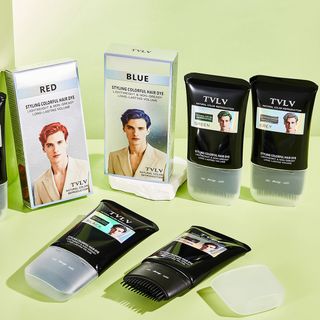 Thuốc Nhuộm Tóc TVLV Nhiều Màu Thời Trang – Dạng Kem Có Lược Chải, Bền Màu, Không Bết Dính